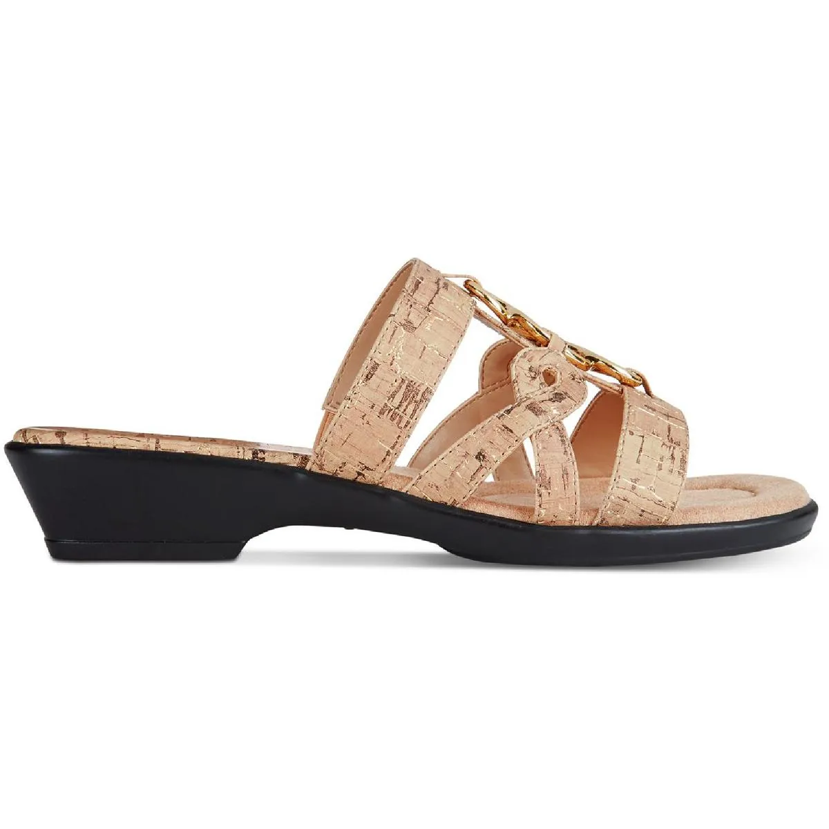 Torrid Womens Cork Square Toe Heel Sandals
