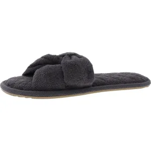 Towel Terry Womens Solid Cotton Slide Sandals