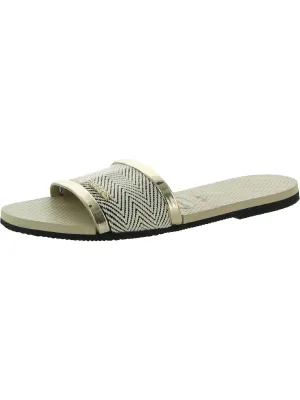 Trancoso Womens Slip-on Casual Slide Sandals