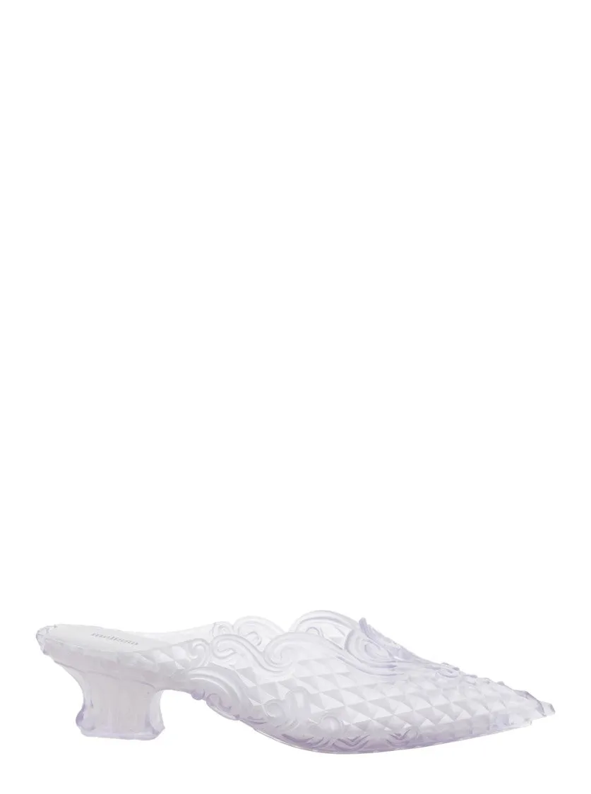 Transarent Court Clog