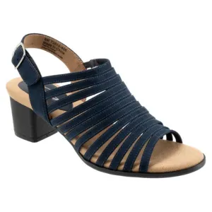 Trotters Midge Navy Suede Sandal (Women's)
