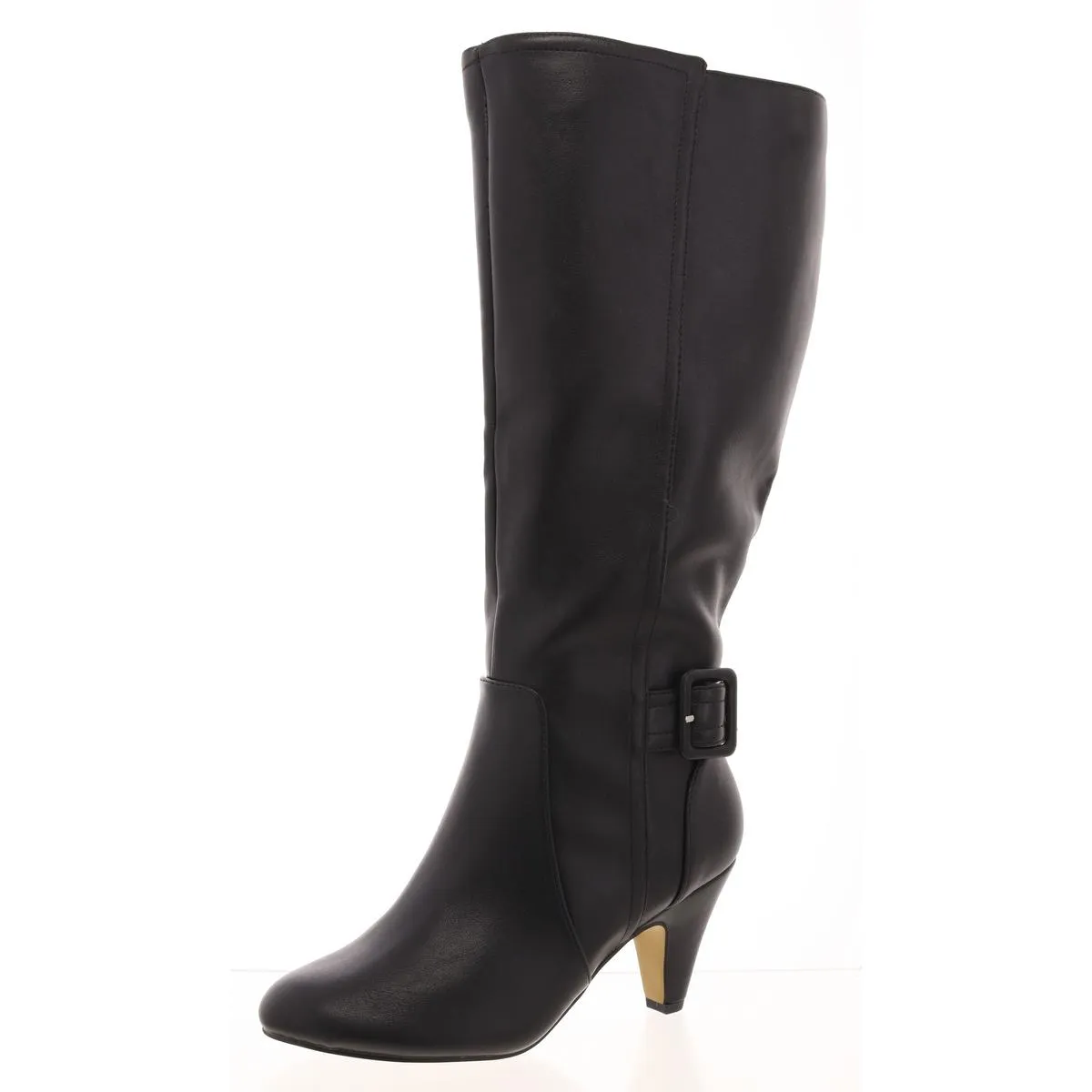 TROY II PLUS Womens Suede Knee-High Knee-High Boots