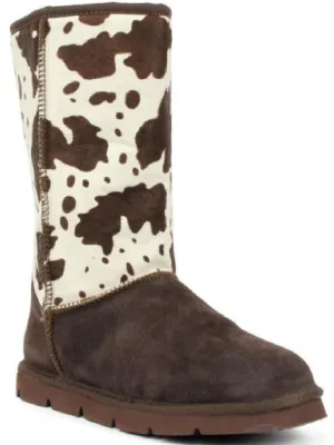 Turano Womens Suede Premium Comfort Mid-Calf Boots