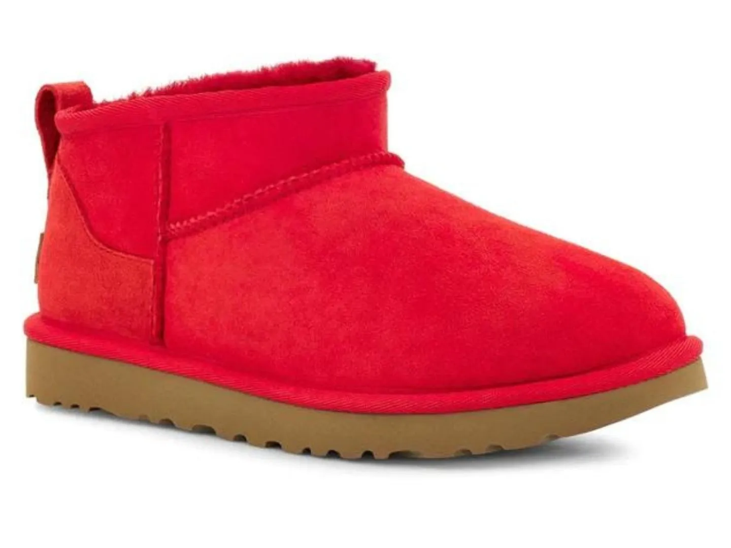 UGG: Ultra Mini in Samba Red