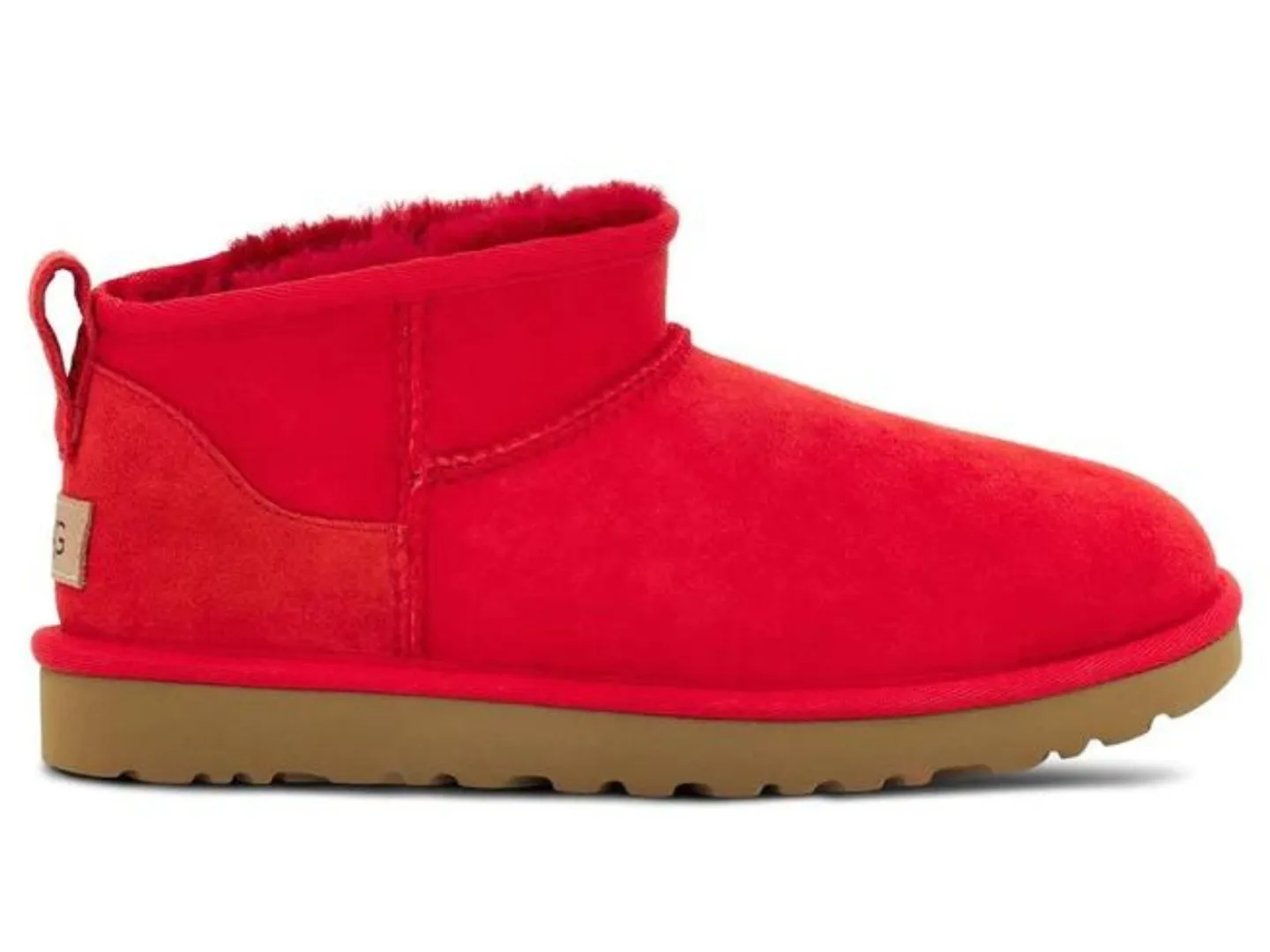 UGG: Ultra Mini in Samba Red