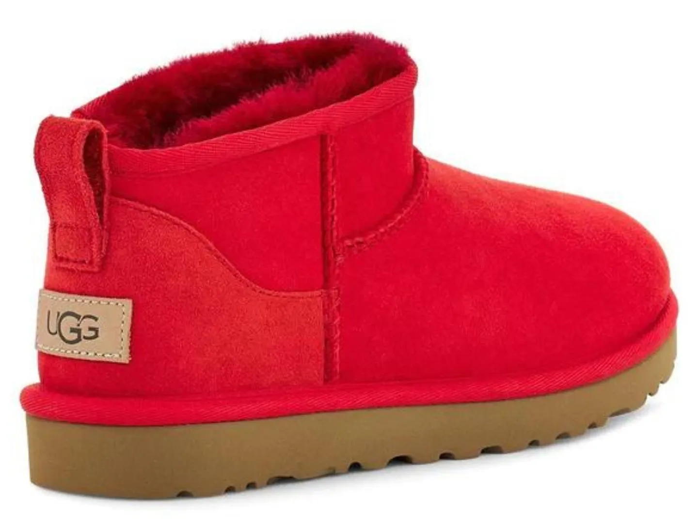 UGG: Ultra Mini in Samba Red