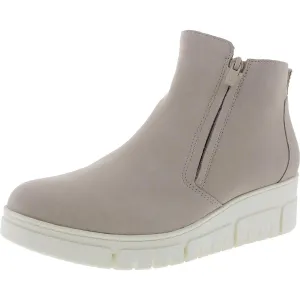 Uptown Sur Womens Laceless Leather Ankle Boots