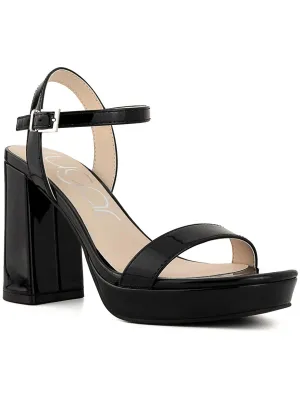 VALLENTINA Womens Open Toe Dressy Ankle Strap