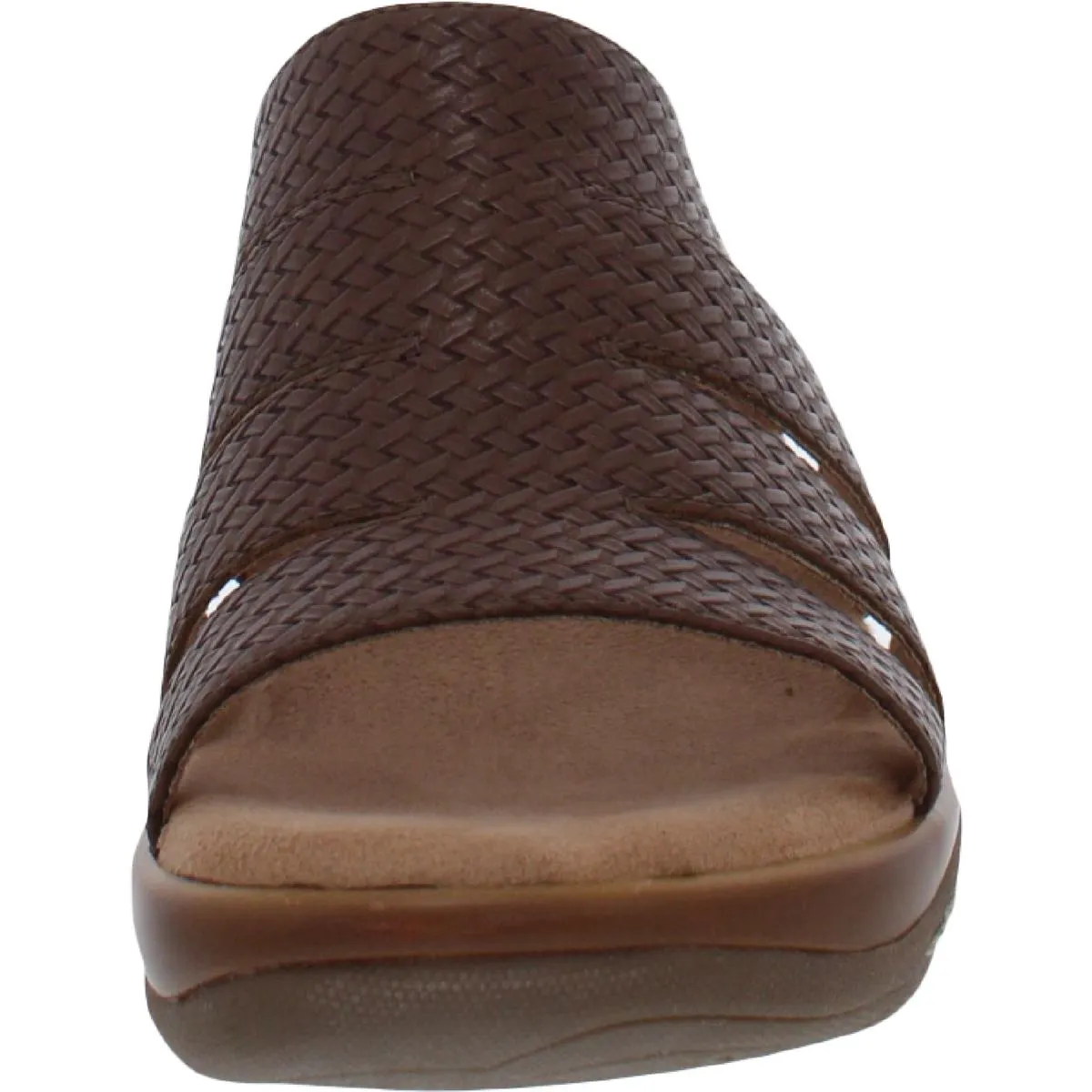 Valora Womens Woven Man Made Platform Sandals