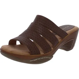 Valora Womens Woven Man Made Platform Sandals