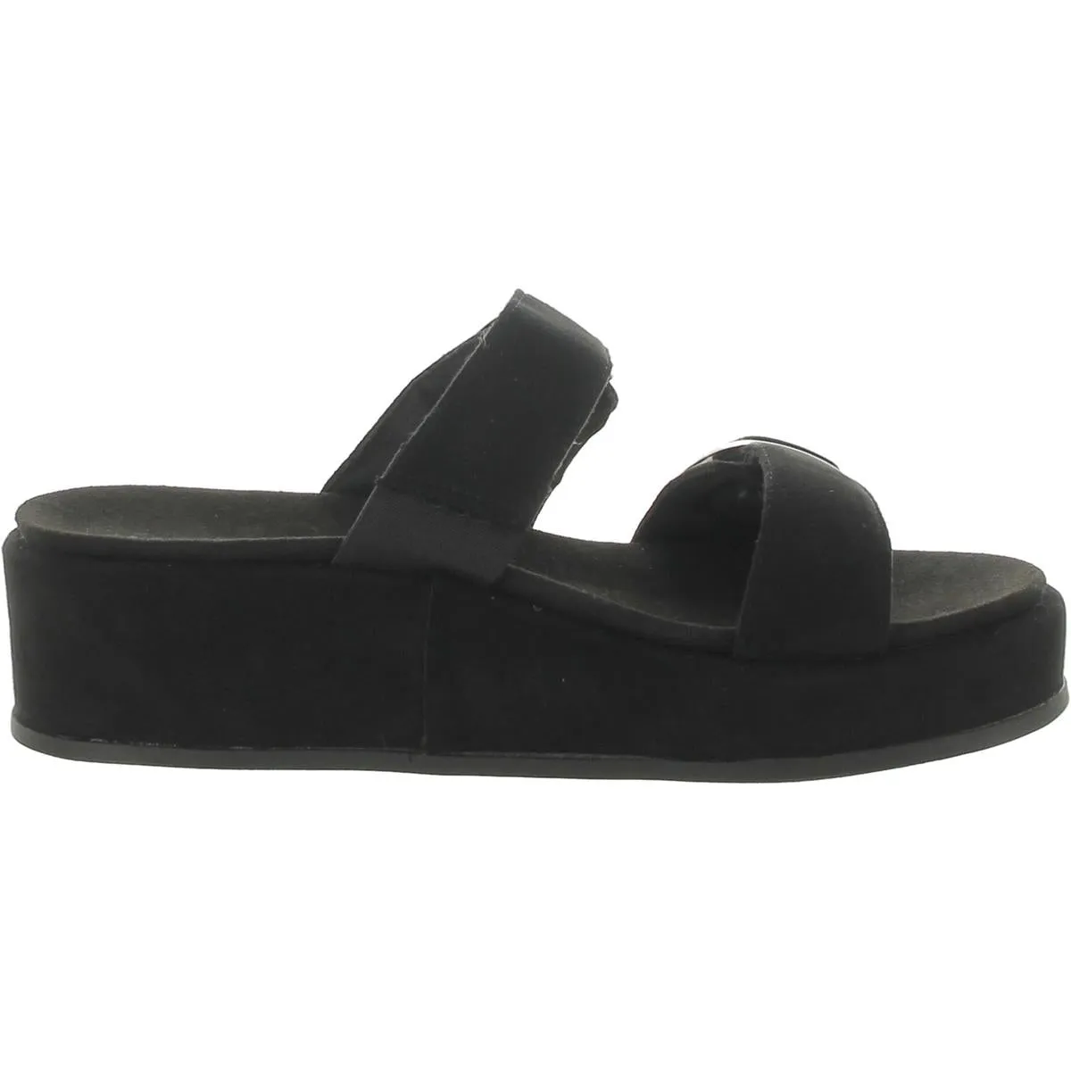 Vero Womens Adjustable Manmade Platform Sandals