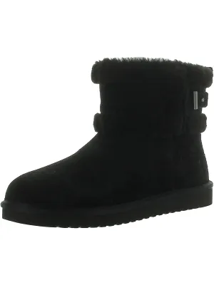 W BARLEE MINI Womens Faux Leather Pull On Winter & Snow Boots