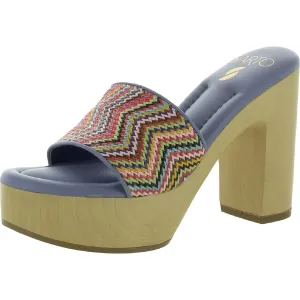 Wendy 2 Womens Wood Slide Heels