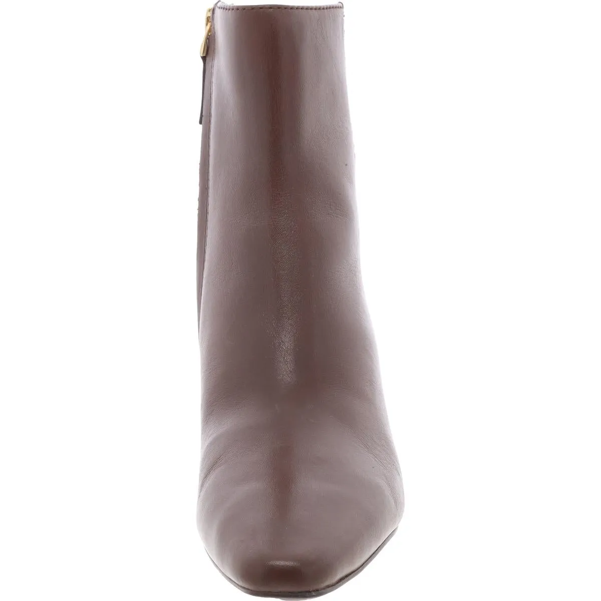 WILLA-BO-BTE Womens Zipper Leather Ankle Boots