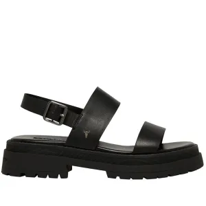 WINDSOR SMITH LOYALTY BLACK SANDALS