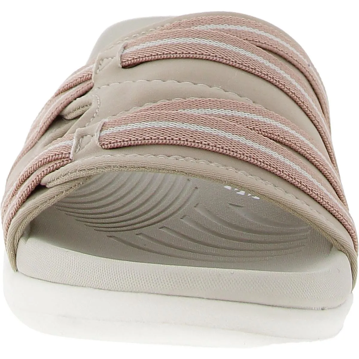 Wisher 2 Womens Strappy Manmade Slide Sandals