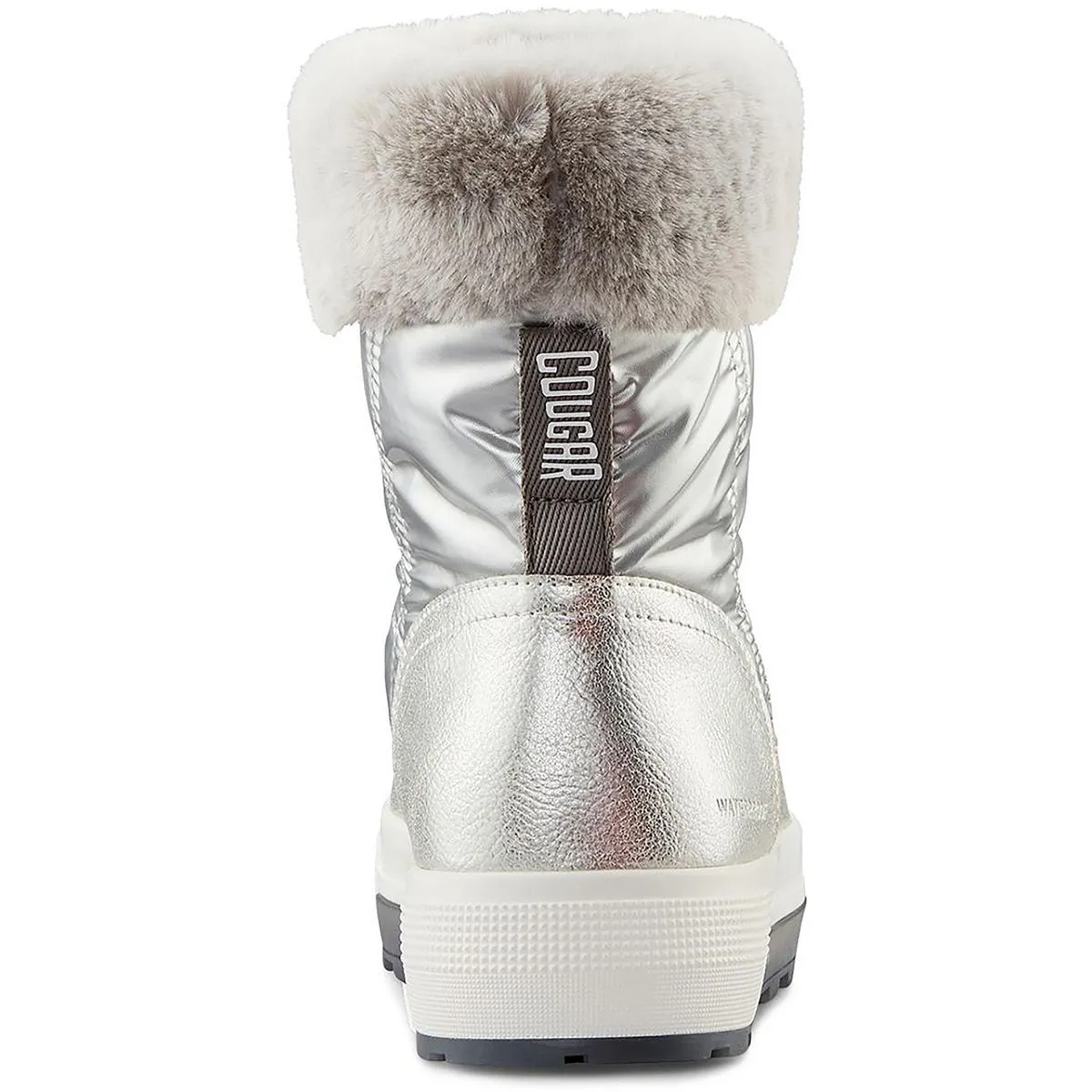 Wizard Womens Faux Leather Quilted Winter & Snow Boots