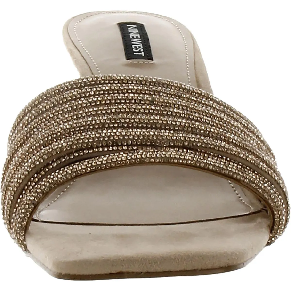 WN Harbor 5 Womens Rhinestone Slip On Heels