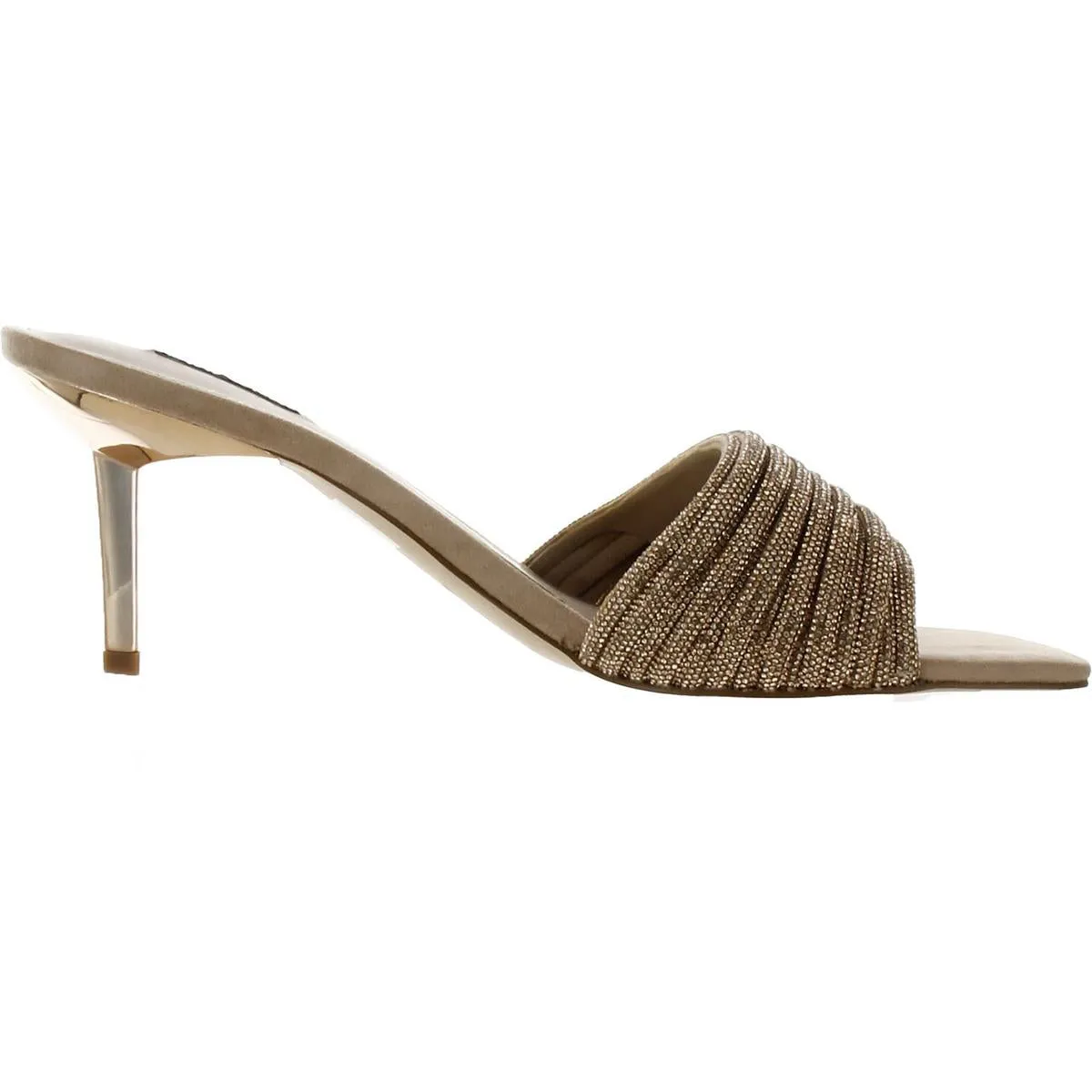 WN Harbor 5 Womens Rhinestone Slip On Heels