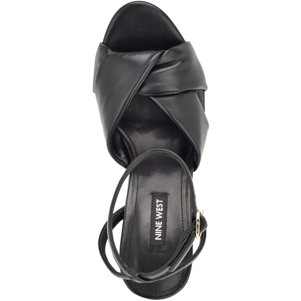 WN Larisa 3 Womens Faux Leather Adjustable Ankle Strap
