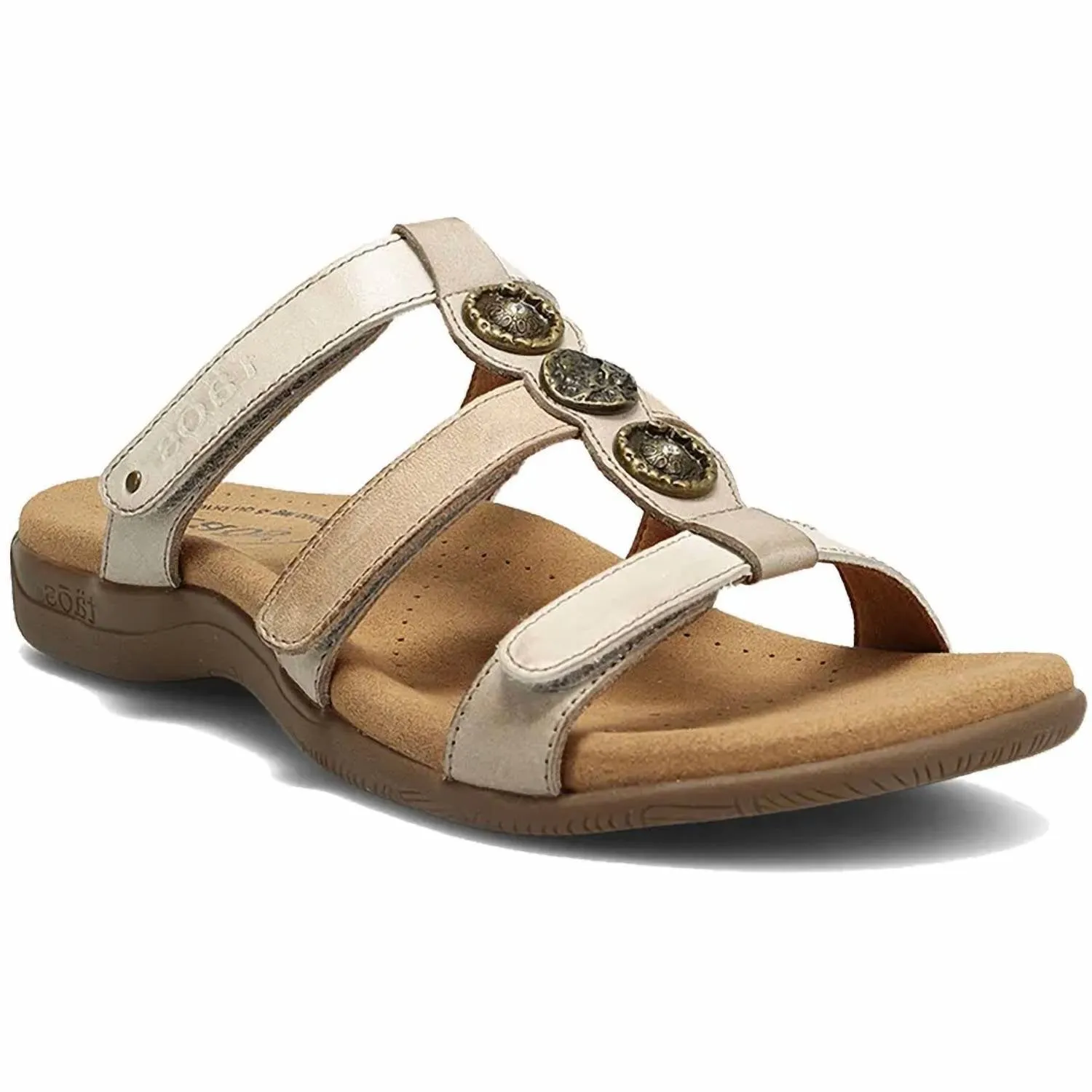 Women Prize Slide Sandal In Stone Multi