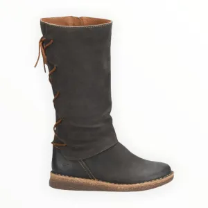 Women Sable Boots In Dark Grey