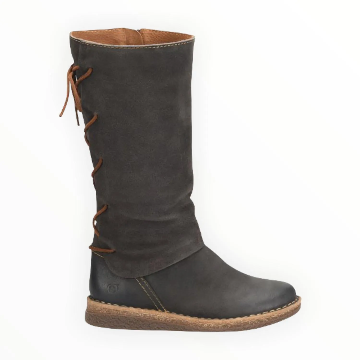 Women Sable Boots In Dark Grey