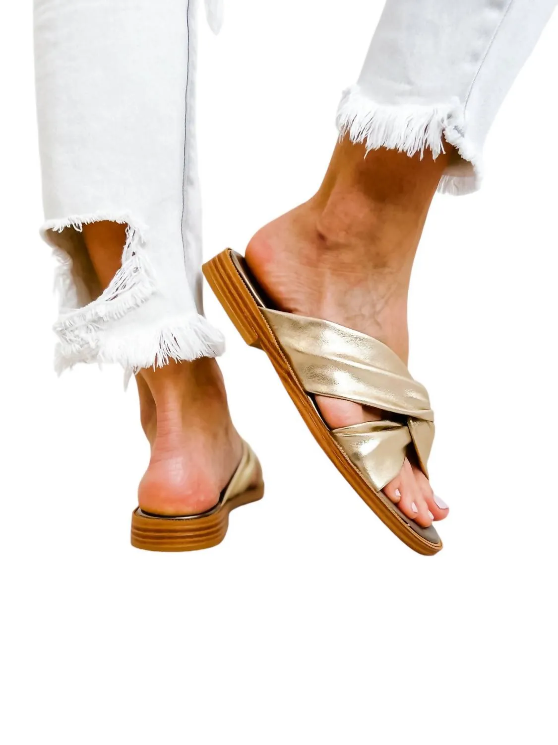 Women's Adios Sandals In Gold