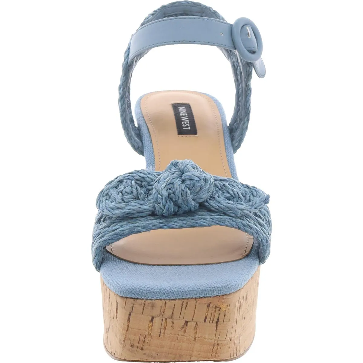 Womens Adjustbable Square Toe Block Heel