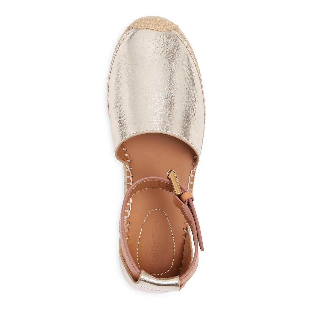 Womens Ankle Strap Flat Espadrilles