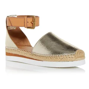 Womens Ankle Strap Flat Espadrilles