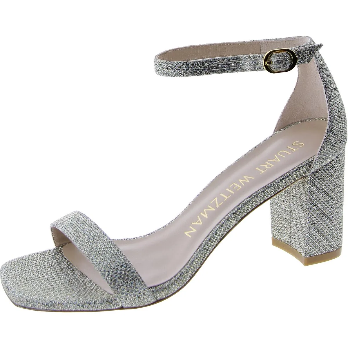 Womens Ankle Strap Open Toe Heels