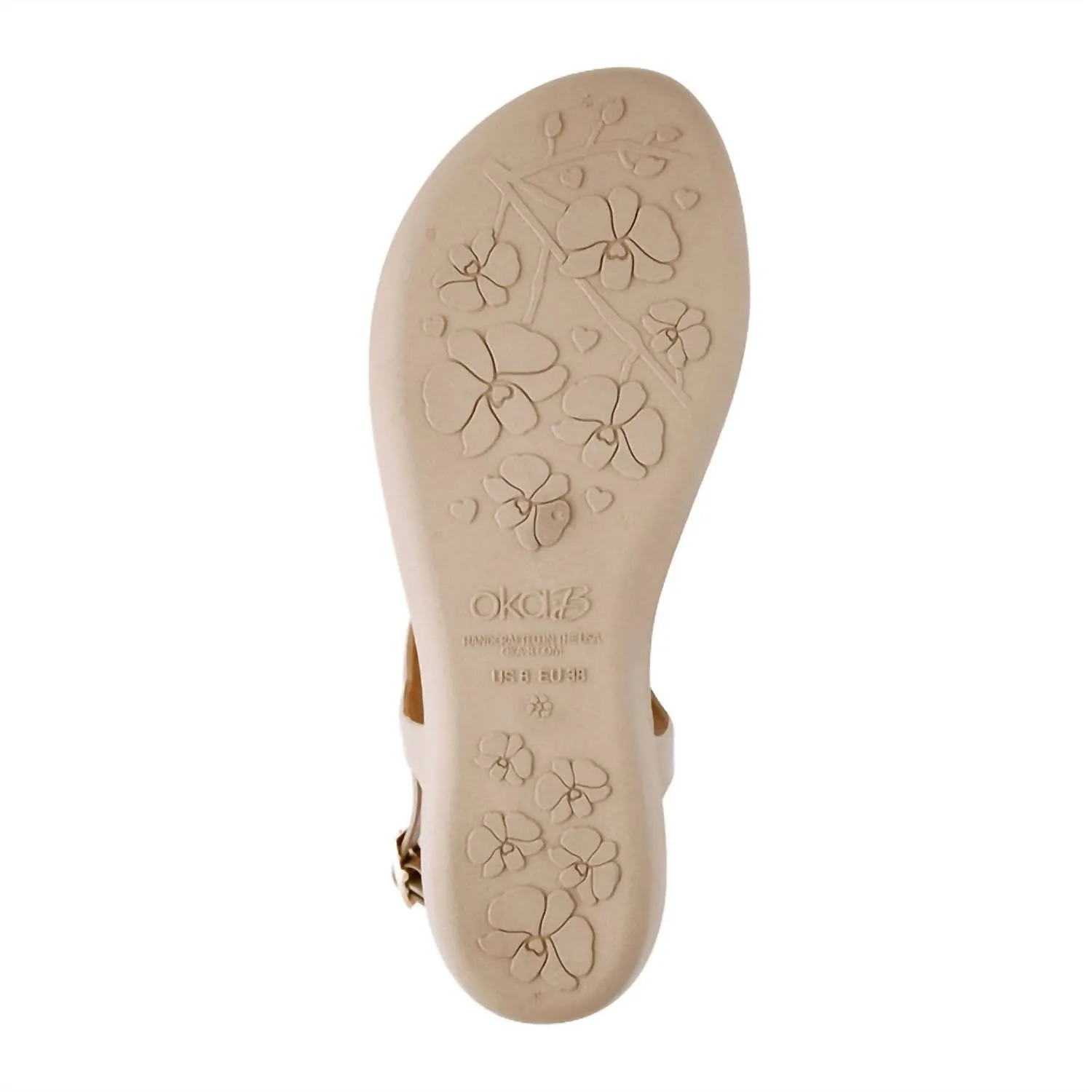 Women's Ariel T-Strap Sandals In Salt