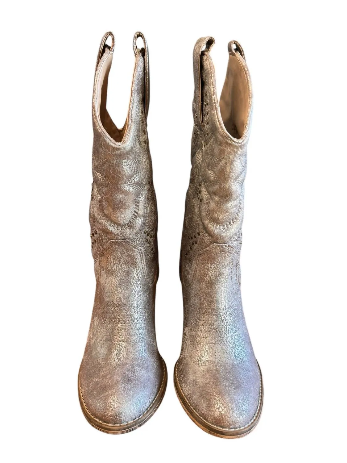Women's Arienette Boots In Rustic Silver