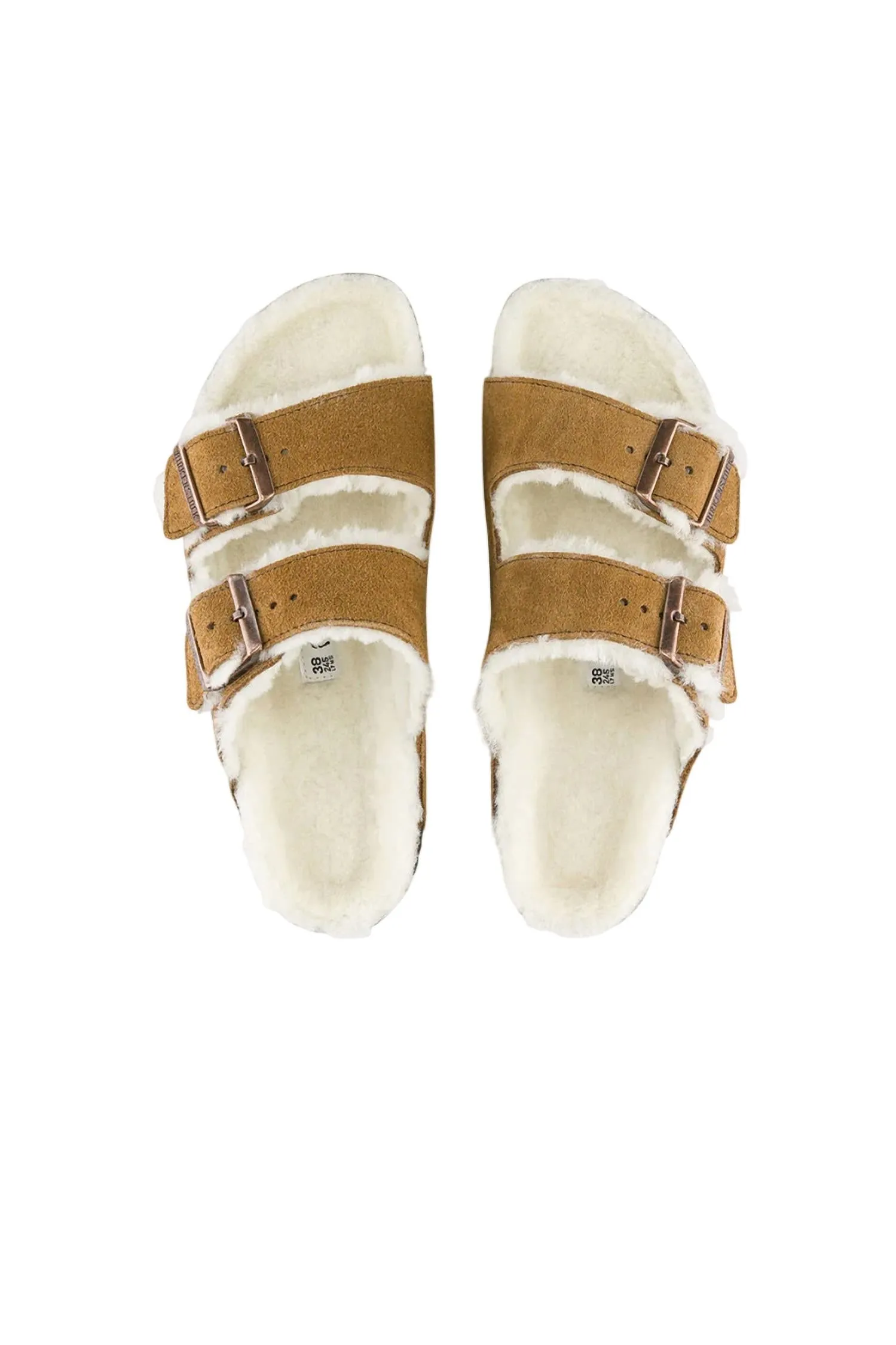 Women's Arizona Shearling Sandal In Mink