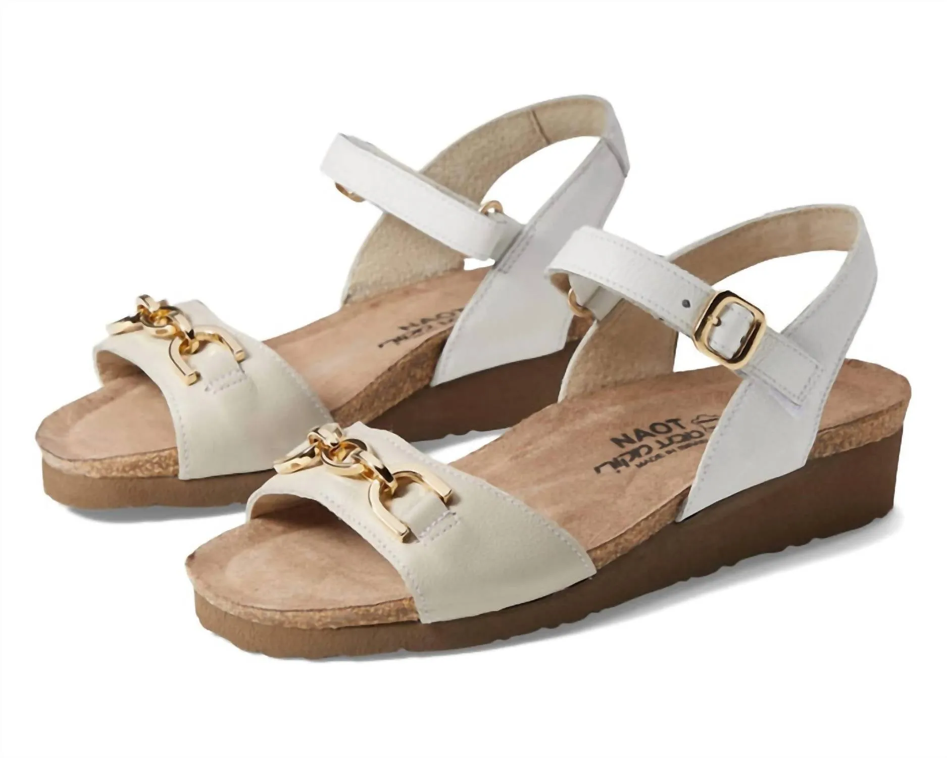 Women's Aubrey Sandals In Ivory/white
