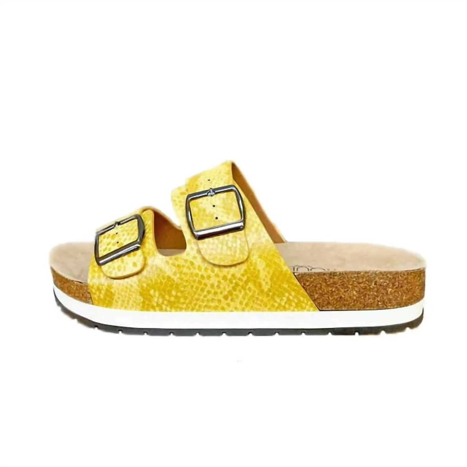 Women's Beach Babe Sandals In Yellow