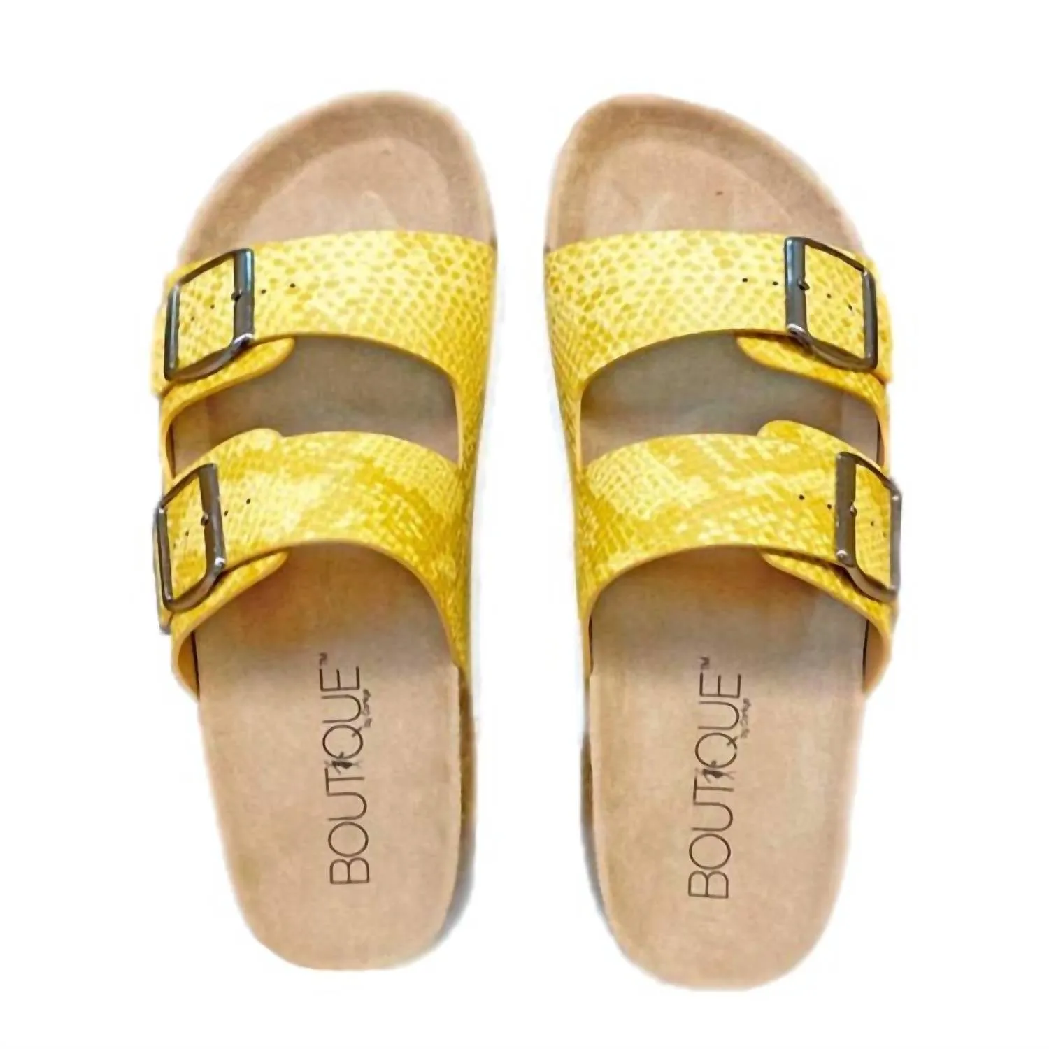 Women's Beach Babe Sandals In Yellow