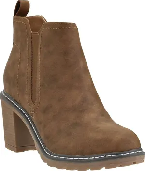 Women's Bite Me Heeled Boots In Brown