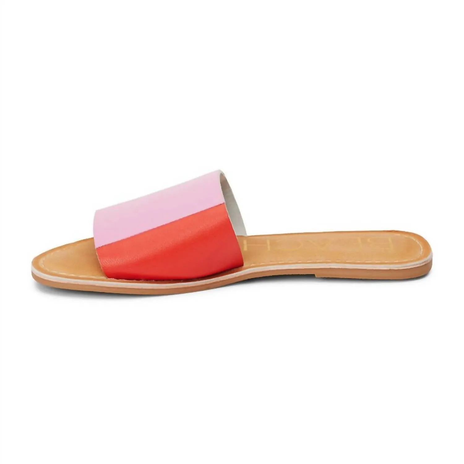 Women's Bonfire Slide Sandal In Pink/red