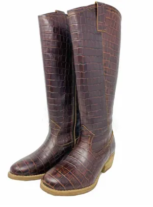 Women's Briana Over The Knee Boot In Cognac
