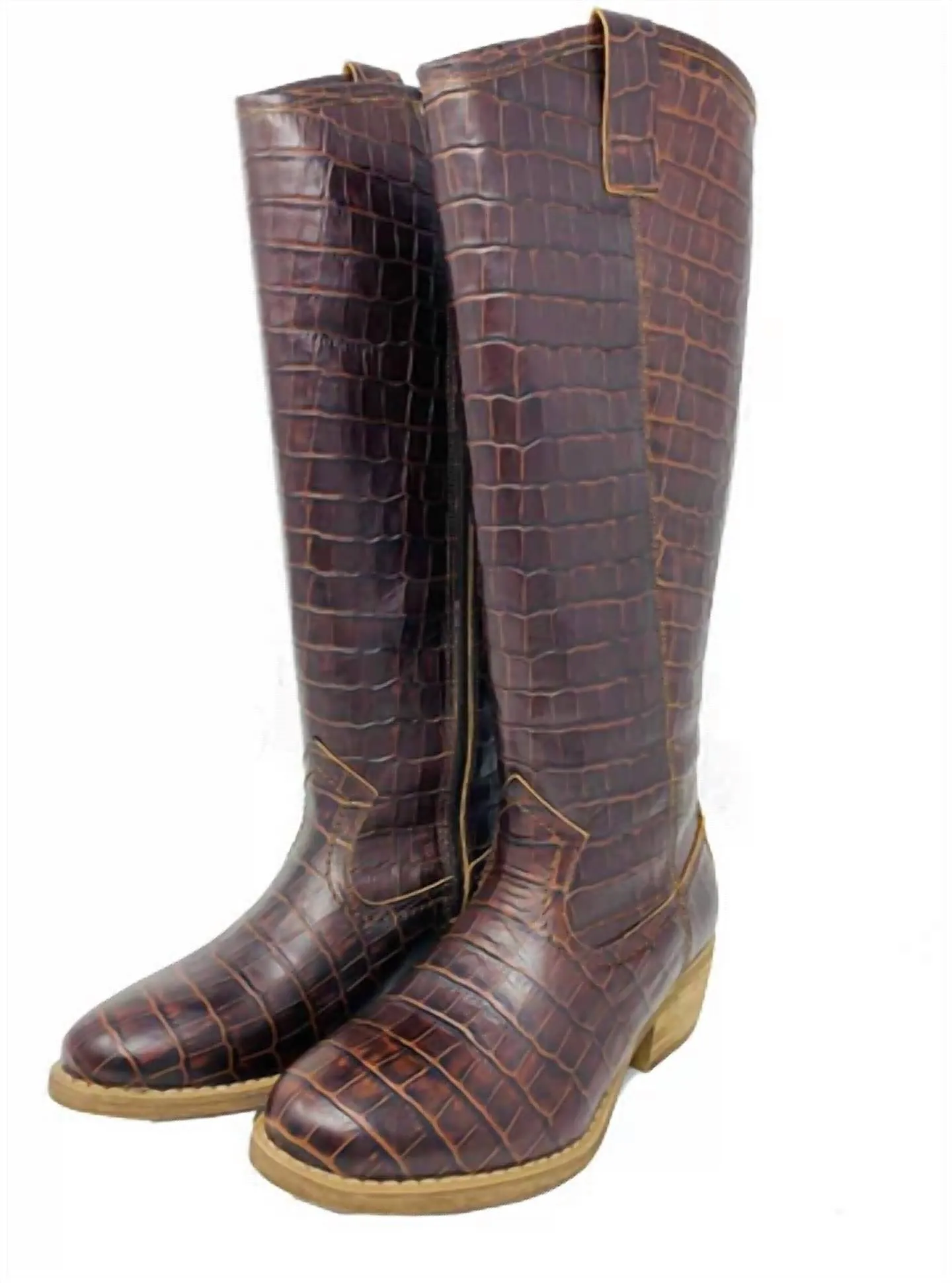 Women's Briana Over The Knee Boot In Cognac