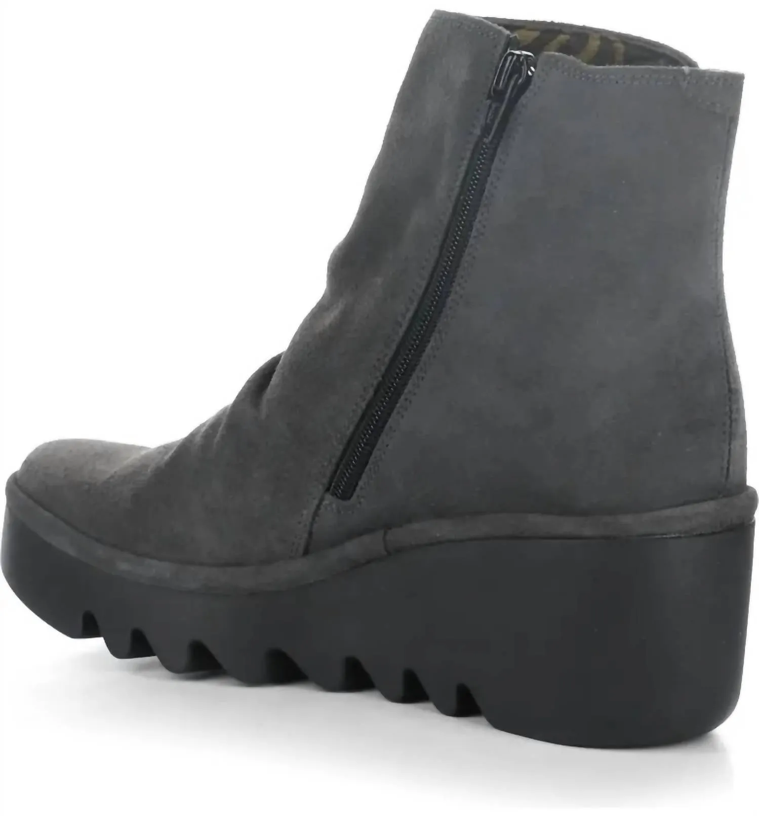 Women's Brom Zip Up Ankle Boots In Oil Suede Diesel
