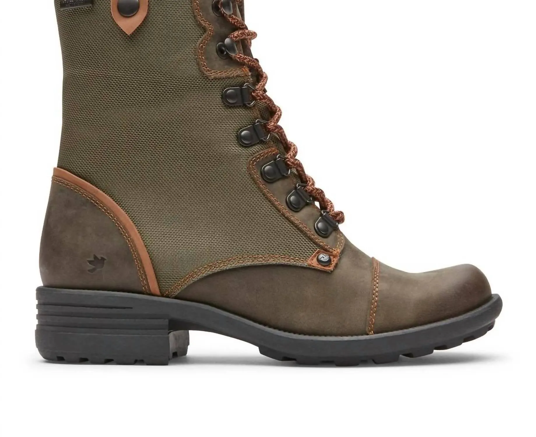 Women's Brunswick Lace Waterproof Boot In Green