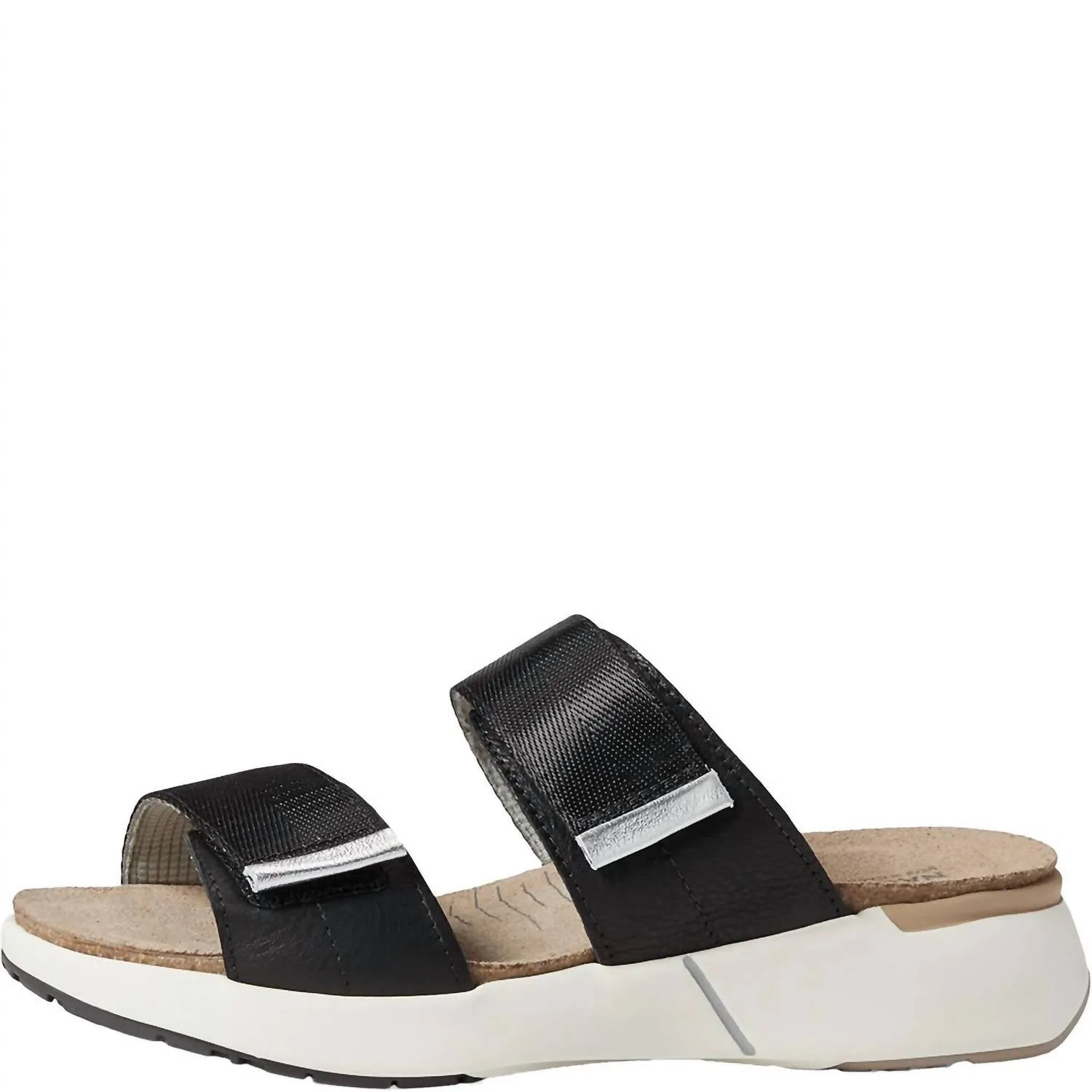 Women's Calliope Sandal In Black Leather/black