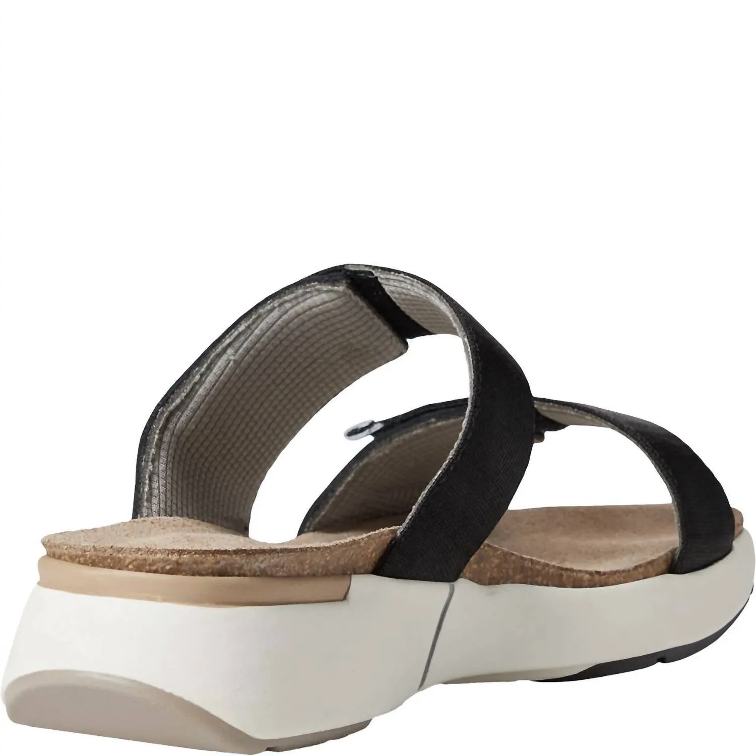 Women's Calliope Sandal In Black Leather/black