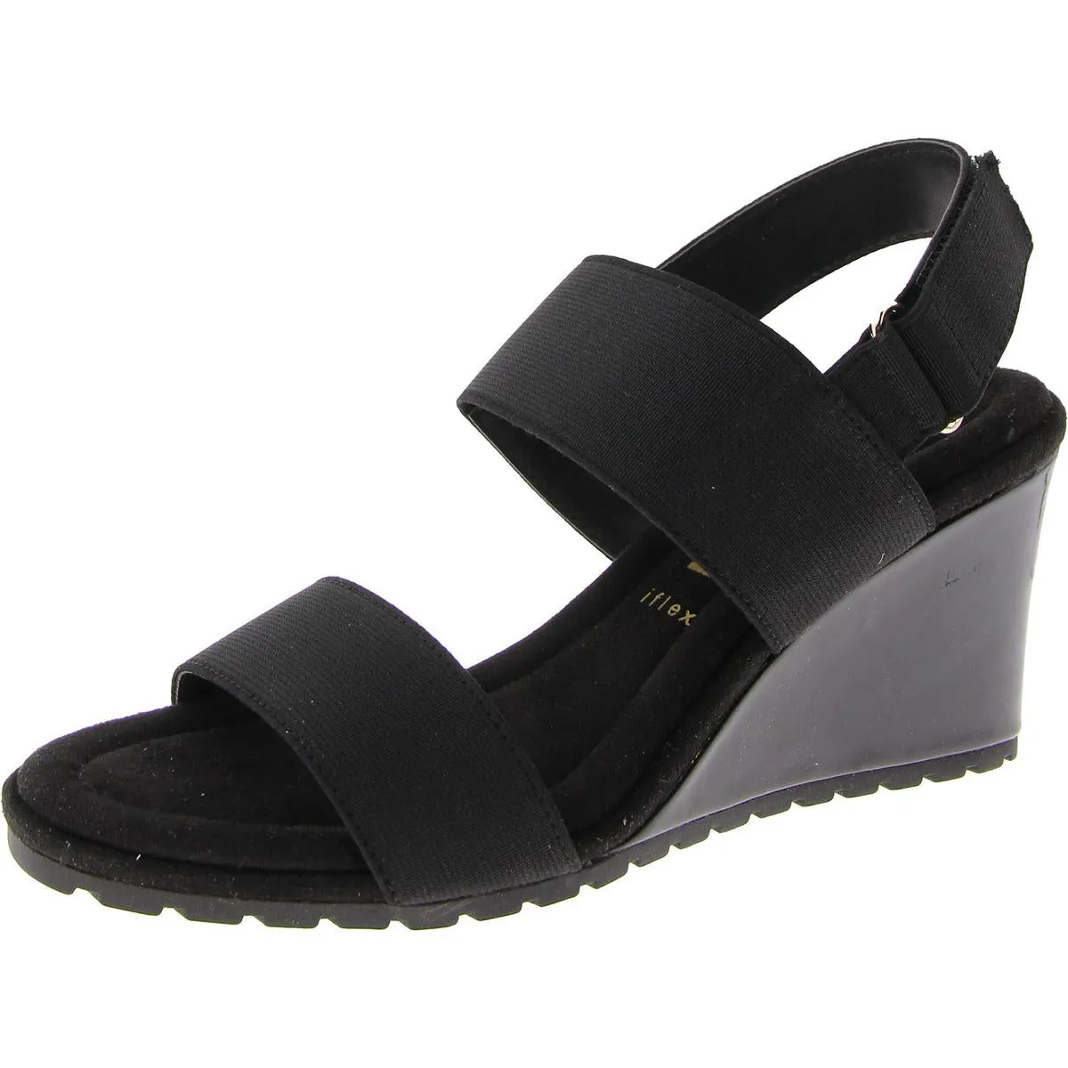 Womens Canvas Dressy Wedge Sandals