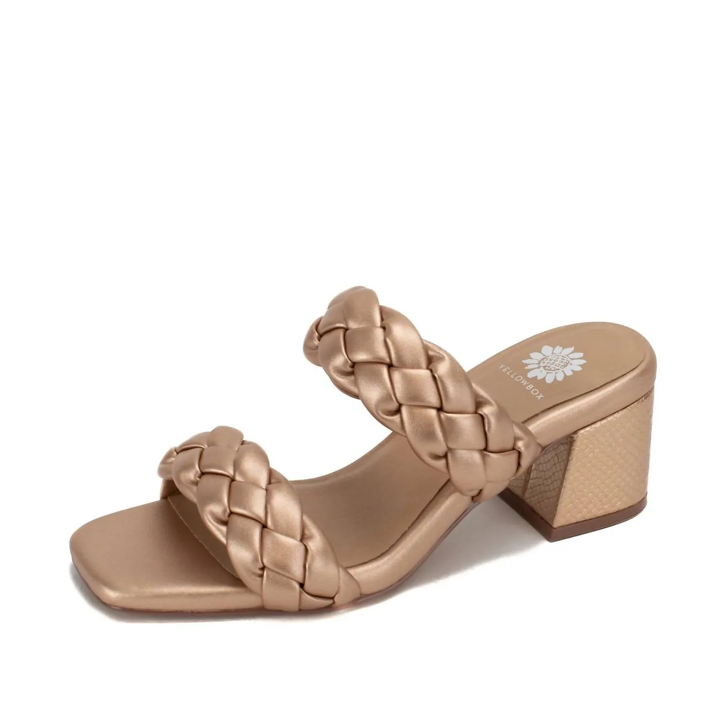 Women's Carlen Heel Sandals In Rose Gold