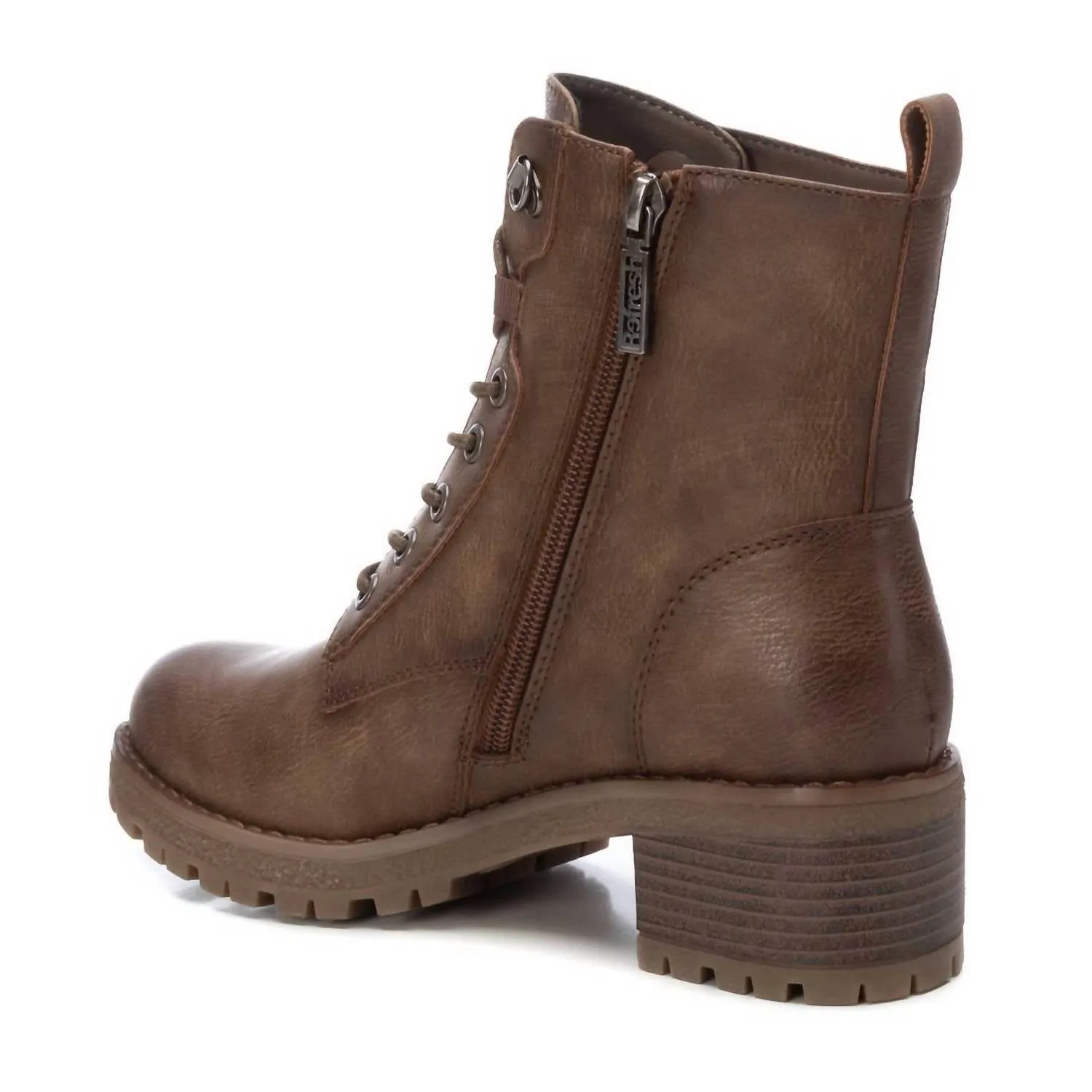 Women's Casual Ankle Booties In Camel