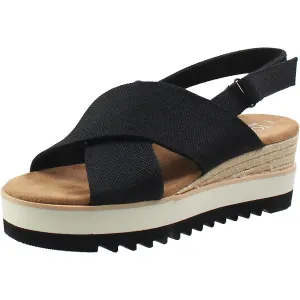Womens Casual Espadrille Platform Sandals